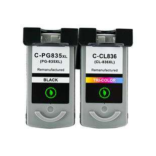 适用佳能PG835黑色CL836彩色墨盒835XL墨盒 连供IP1188打印机墨盒