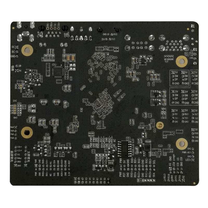 音诺恒RK3568收银点柜机自助显双屏触摸存取秤POS主板异AI双餐