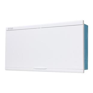 艺品尚1.0加厚家用暗装配电箱 室内蓝铁底塑面22位1824回路强电箱