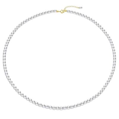 极光正品天然淡水珍珠项链