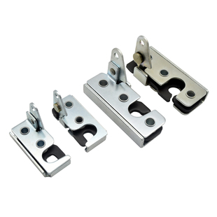 R4拉动式机械门锁拉线按压驱动撞击门扣锁冲击式暗装重型搭扣快扣