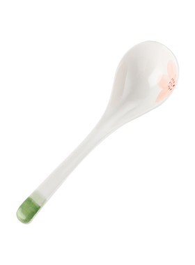 莫奈花园家用陶瓷创意勺子