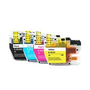 【顺丰】适用brother兄弟MFCJ3930DW J2330DW打印机墨盒J3530 J2730DW LC3919黑色3919C/M/Y 彩色墨水非原装