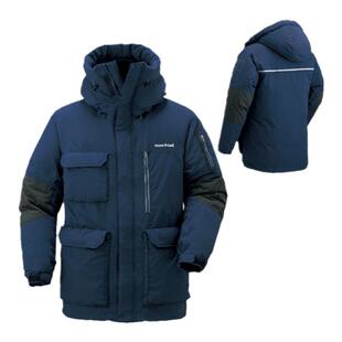 日潮跑腿Montbell 男士保暖800蓬防泼水加厚抗寒鹅绒连帽羽绒服