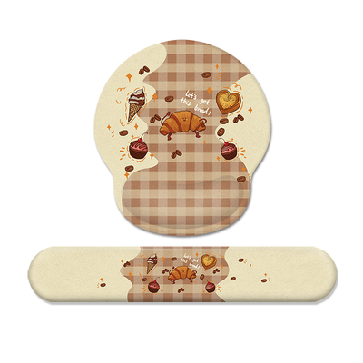 柔软Q弹顺滑硅胶护腕鼠标垫