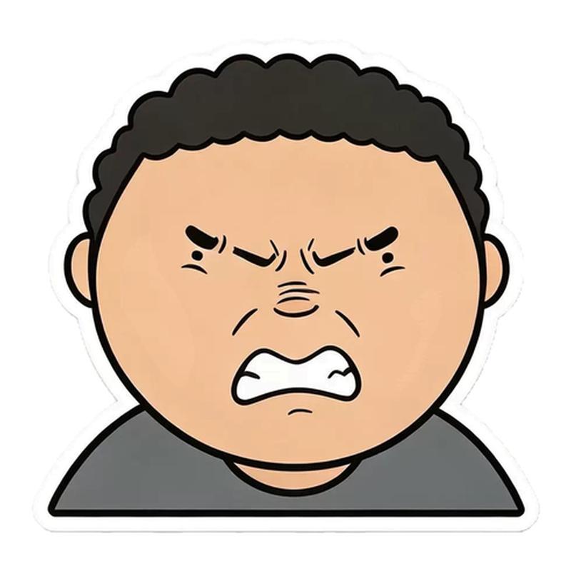 公路之王路怒症汽车贴纸