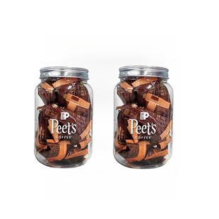 Peet's皮爷门店同款新鲜伯爵太妃糖海盐咖啡奶糖法式零食1罐装