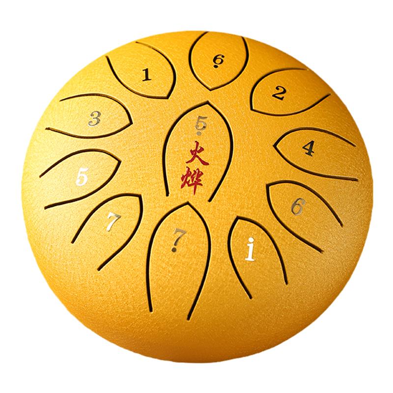 空灵鼓8寸11音c调学生钢舌鼓梵音鼓迷你小鼓儿童玩具乐器礼品