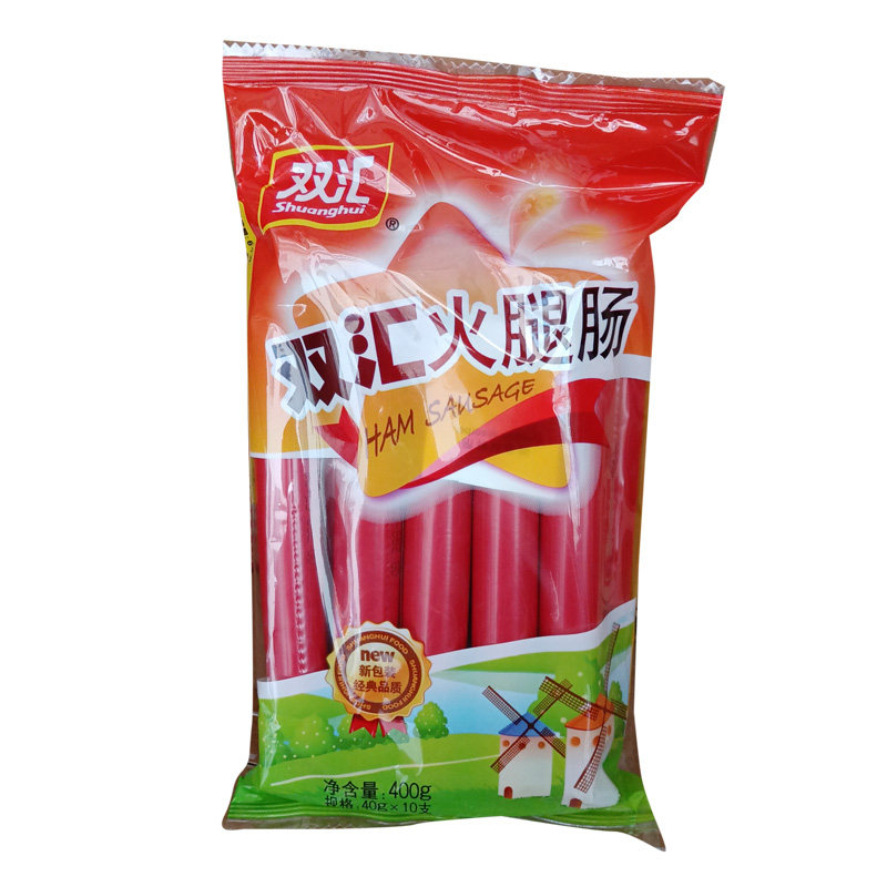 双汇火腿肠400g袋装即食肉类香肠