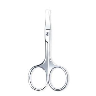 剪鼻毛剪刀圆头男士不锈钢安全手动剃鼻毛修剪器女士修眉毛小剪刀