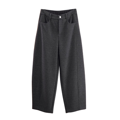 羊毛呢裤女2025新款时尚小个子