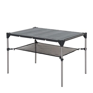 黑鹿几何折叠桌户外便携组合桌公园露营桌铝合金小桌子便携拼接桌