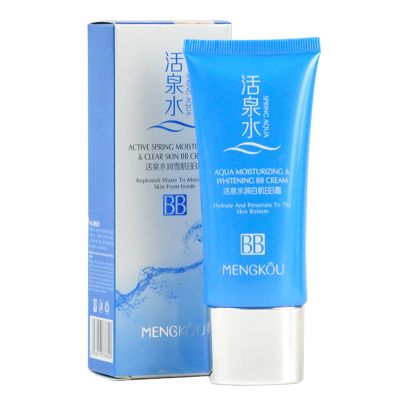 梦蔻活泉水润透肌bb霜隔离霜自然