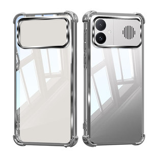 炫威适用红米k90ProMax气囊手机壳Redmik80/k70至尊版Turbo5Max小米k60/k50保护套Note15全包14透明13外壳12