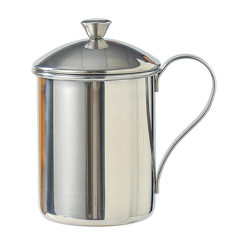 马克杯304不锈钢水杯加厚泡茶杯