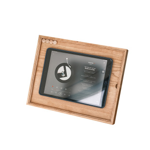 实木平板电脑通用支架适用于华为苹果小米ipad展示相框桌面摆台