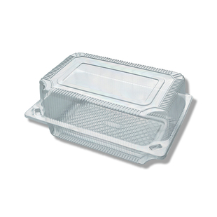 004高透西点盒324塑料食品盒蛋糕泡芙包装盒323寿司糕点吸塑盒