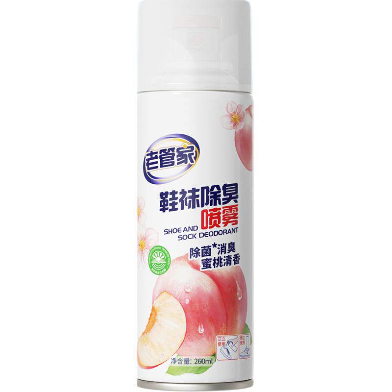 老管家鞋袜除臭喷雾260ml