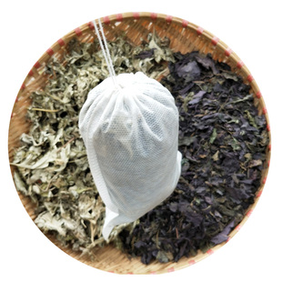 推荐紫苏艾叶泡澡包秋冬药浴包儿童婴幼儿宝宝紫苏叶泡脚手工包
