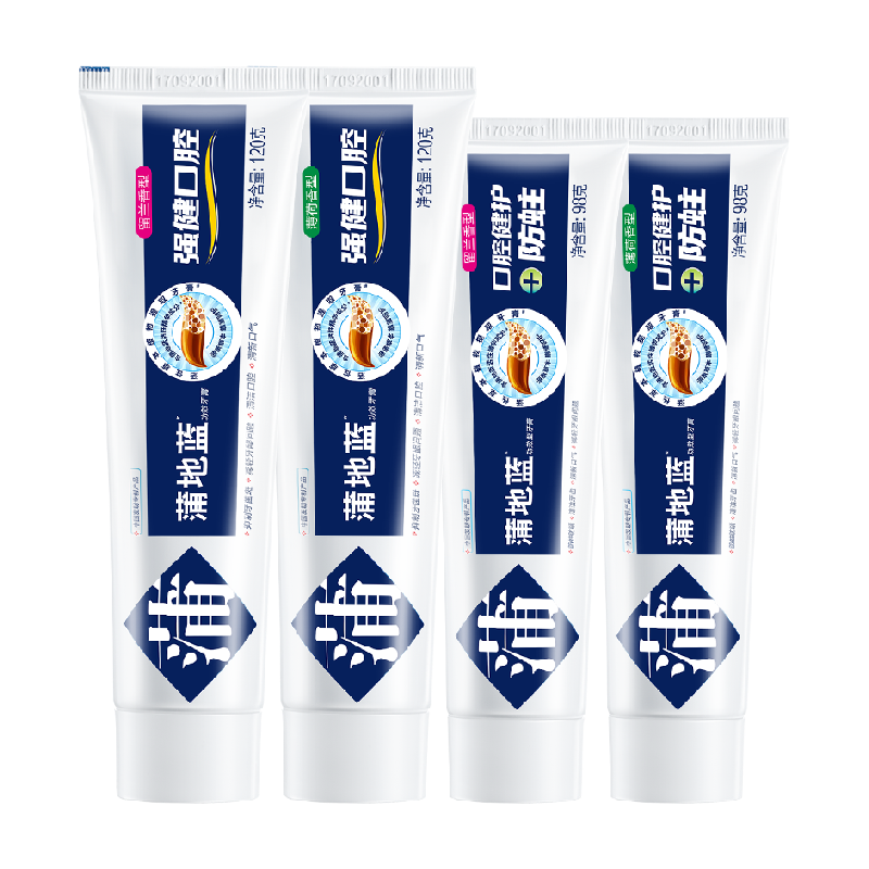 蒲地蓝强健防蛀牙膏组合装