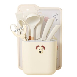 拜格婴儿辅食刀具套装宝宝专用切片刀切菜板家用厨房工具全套组合