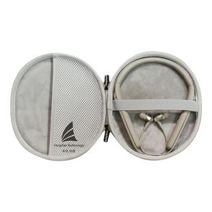 丰帆适用索尼Wi-1000X/C600N/H700颈挂耳机收纳盒SONY CD机随身听便携包硬壳Telex Airman750保护壳