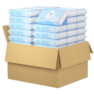 柔妮芙云柔巾新生婴儿抽纸专用纸巾柔纸巾宝宝超柔乳霜纸保湿纸巾