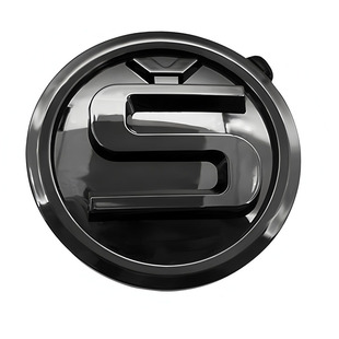 适用斯柯达改装S车标贴/速派明锐柯迪亚克晶锐野帝前机盖后尾大标