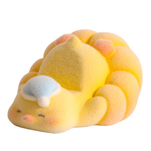 植绒小鸭子手机支架摆件办公室工位桌面可爱装饰品生日小礼物实用