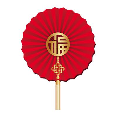 春节新年福字窗花玻璃贴