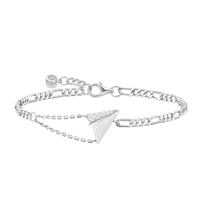 AWNL北欧M陨石小飞机手链