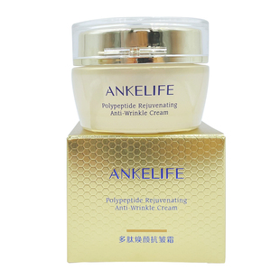 ANKELIFE安科丽多肽焕颜抗皱霜50g 保湿抗皱紧致肌肤安科丽芙