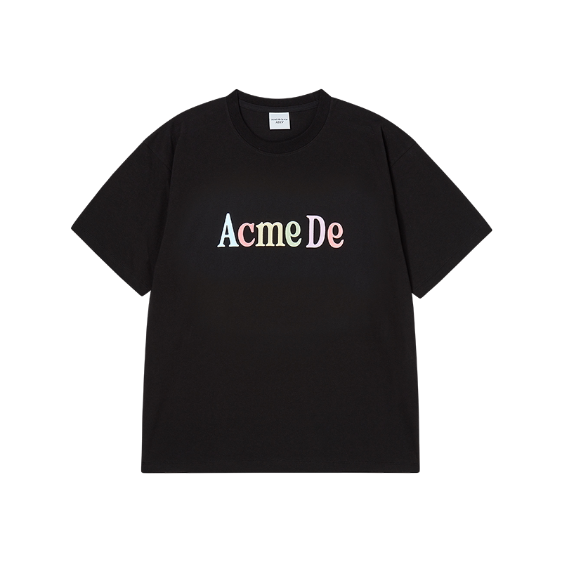 ADLV彩色LOGO印花短袖T恤