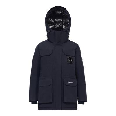 VHSNOW连帽防风鹅绒机能服防泼水