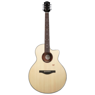 Trumon楚门150TF吉他面单板民谣吉他初学者电箱41寸【趣弹吉他】