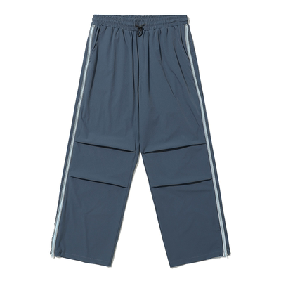 千机主题拉链长裤休闲裤