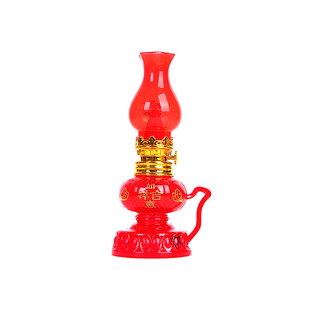 LED插电电池两用酥油双亮煤油灯入伙进宅新婚庆供佛龛台财神明灯