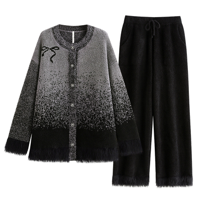 【商场同款】悦内女士半边绒睡衣