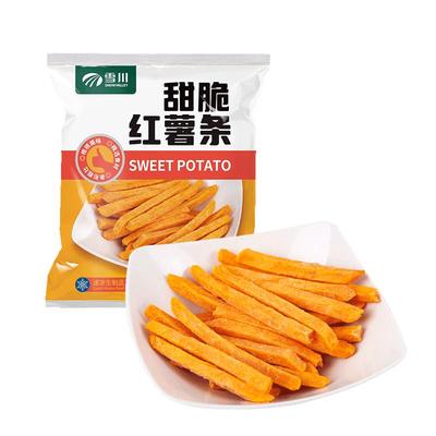 雪川食品甜脆红薯条500g