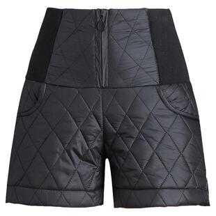 羽绒棉短裤女冬季2025新款加绒加厚保暖外穿靴裤女士高腰打底裤潮