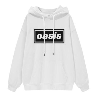 OASIS摇滚乐队卫衣圆领连帽
