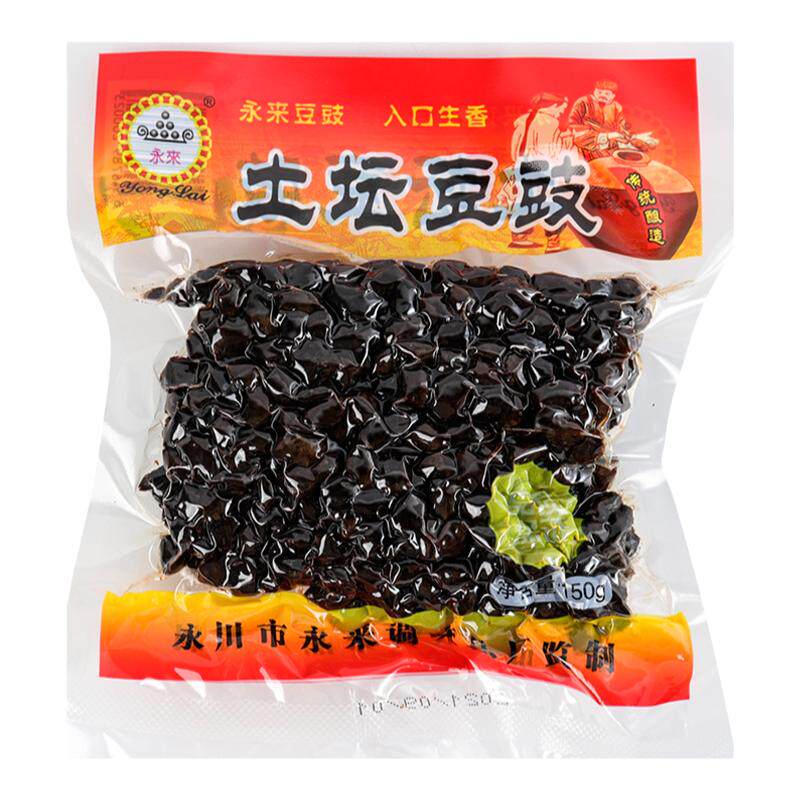 土坛酿造传统古法豆豉永川特产