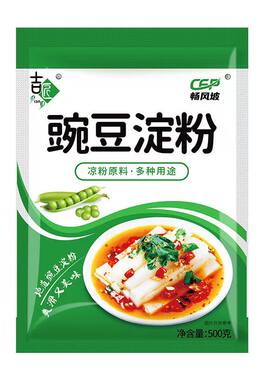 豌豆粉凉粉专用粉豌豆淀粉自制家用白凉粉凉皮纯官方旗舰店材料弯