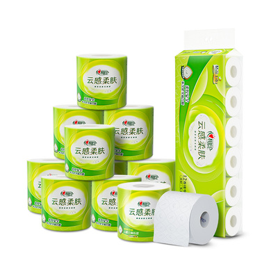 心相印柔肤卷纸有芯4层