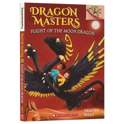 华研原版 学乐大树系列 驯龙大师6 英文原版 Dragon Masters #6 Flight Of The Moon Dragon 儿童读物 英文版 进口英语书籍