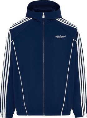 滔搏丨adidas阿迪达斯三叶草男子时尚潮流连帽夹克外套KW5692