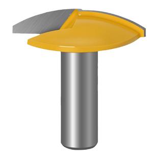 金锥薄型平底刀木工铣刀碗型圆底刀开槽刀具修边机刀头电木铣锣刀