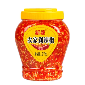 剁辣椒酱农家手工自制鲜红剁椒
