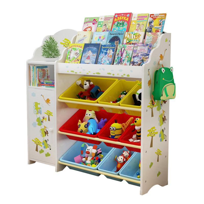 儿童玩具收纳架玩具幼儿园多层