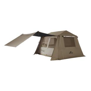 Naturehike挪客屋脊6.0速开帐篷天幕一体户外野营过夜露营钛黑胶